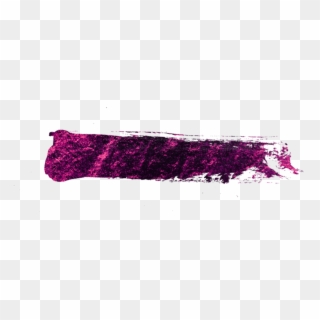 #brushstroke #brush #pink #paint #splatter #glitter#purple - Purple Watercolor Brush Stroke Png, Transparent Png