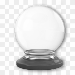 Clip Art Esfera Vidrio Transparente Descargar - Crystal Ball Transparent Background, HD Png Download