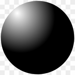 How To Set Use Esfera Icon Png - 3d Black Ball Png, Transparent Png