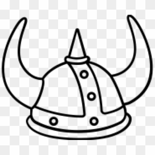 Viking Hat Coloring Page, HD Png Download