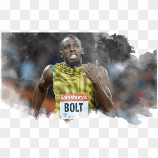 Transparent Usain Bolt Png - Ruth Beitia, Png Download