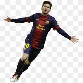 United Messi Athlete Football Barcelona F - รูป นัก ฟุตบอล Png, Transparent Png