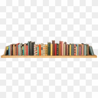 Books On The Shelf, HD Png Download