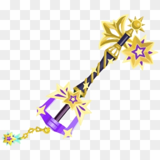 Kingdom Hearts Clipart Transparent - Fully Upgraded Starlight Keyblade, HD Png Download