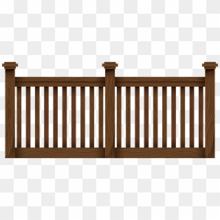 Synthetic Fence Gate Chain-link Fencing The Home Depot - Wooden Fence Png, Transparent Png