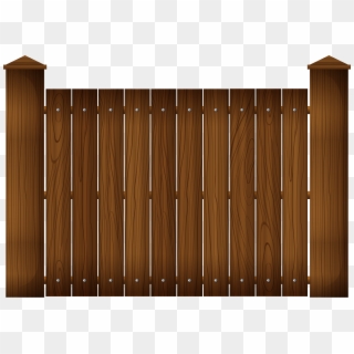 Transparent Woods Clipart - Wooden Fence Clipart Png, Png Download