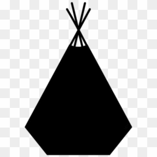 Teepee Indian Shelter Png Background - Triangle, Transparent Png