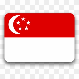 Singapore Flag For Instagram, HD Png Download