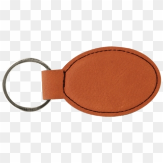 Oval Keychain - Leather, HD Png Download