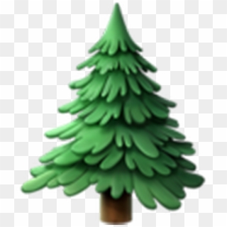 Transparent Christmas Tree Emoji, HD Png Download