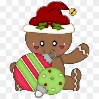 Transparent Gingerbread Man Png - Free Christmas Gingerbread Clipart, Png Download