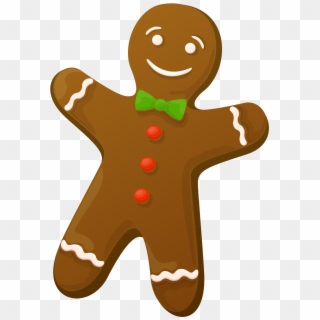 Gingerbread Man Cake Clip Art - Gingerbread Man, HD Png Download