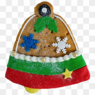 Gingerbread Christmas Bell - Christmas, HD Png Download