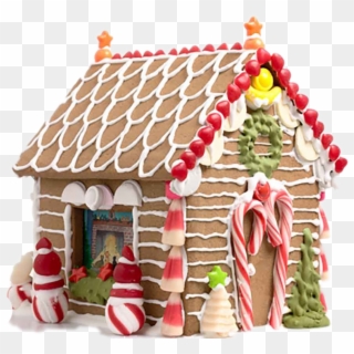 Gingerbread Man House Png Image - Homemade Gingerbread House Ideas, Transparent Png