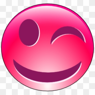 Smiley Face With Closed Eyes Clipart - Circle, HD Png Download