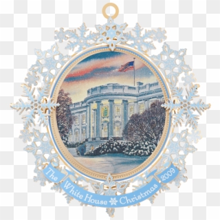 2009 White House Christmas Ornament, HD Png Download