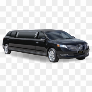 Side View Of Black Stretched Limo, HD Png Download