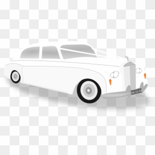 Black And White Cars Limousine, HD Png Download