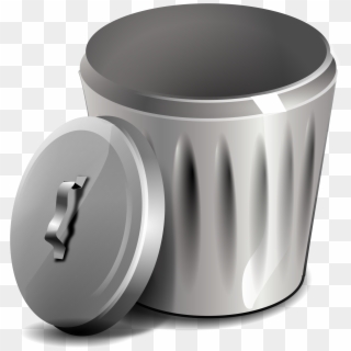 Open Trash Can Clipart, HD Png Download