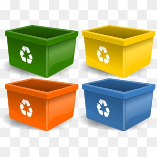 Waste Bin - Recycling Bin Clipart, HD Png Download