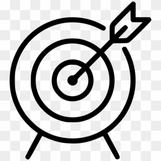 Darts Dart Target Spear Game Sport Competition Presentation - Goals Icons, HD Png Download