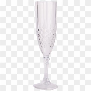 Crystal Like Elegant Plastic 8 Oz - Champagne Stemware, HD Png Download