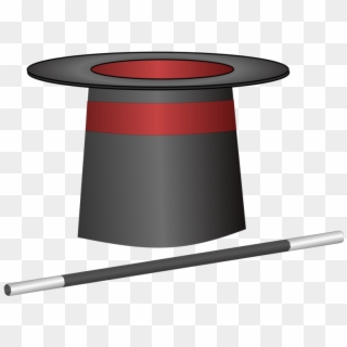 Top Hat Computer Icons Magic Headgear - Top Hat And Cane Clipart, HD Png Download