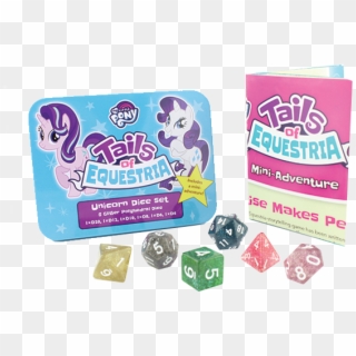 Unicorn Dice Set For Tails Of Equestria By River Horse - Tails Of Equestria Würfel, HD Png Download