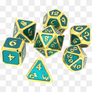 Light Green And Gold Dice, HD Png Download