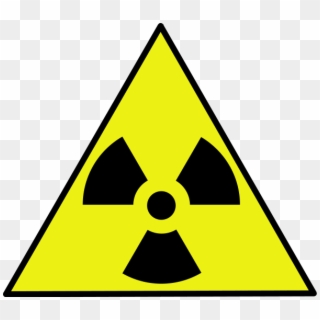 Nuclear Warning Sign Png Clip Arts - Nuclear Warning Sign, Transparent Png