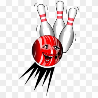 Permalink To Free Clipart Bowling Pins And Ball - Ten Pin Bowling Clipart, HD Png Download