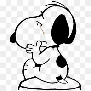 Peanuts Clipart Marcie - Snoopy Triste, HD Png Download