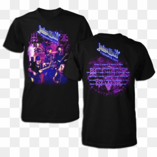 Purple Band Photo 2019 Tour Tee - Tshirt Judas Priest Firepower, HD Png Download