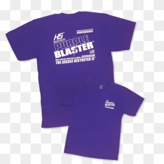 Purple Blaster T-shirt - Active Shirt, HD Png Download