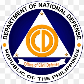 Philippines Flag Png , Png Download - Office Civil Defense Ocd Logo, Transparent Png