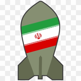 Iran Flag Clipart Png - Transparent Atomic Bomb Cartoon, Png Download