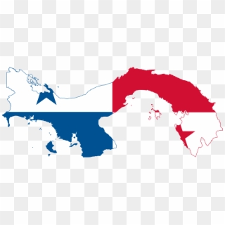 Panama Flag And Map, HD Png Download
