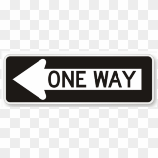 Usa Road Sign One Way - One Way Sign, HD Png Download