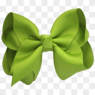 4 Inch Solid Color Boutique Hair Bows   Data Image - Satin, HD Png Download