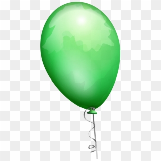 Png Black And White Balloons Svg Green - Balloon Clip Art, Transparent Png
