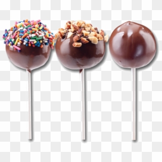 Chocolate Cake Pops Png, Transparent Png