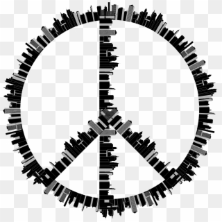 Peace Symbols Pacifism - Significado Do Simbolo Hippie, HD Png Download