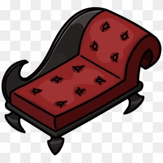 Couch Clipart Lounge Chair - Chaise Longue, HD Png Download