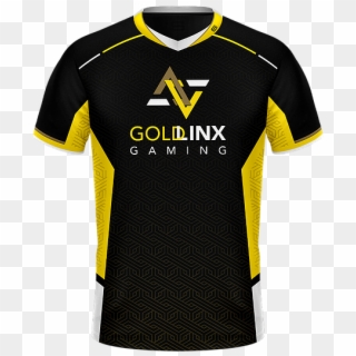 Gold Linx Jersey Front 1000x - Sports Jersey, HD Png Download