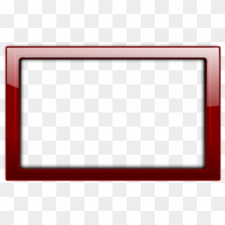 Picture Frame,area,red - Red Frame, HD Png Download