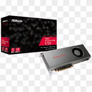 Asrock Rx5700 8gb Gaming Pci-e - Amd Radeon Rx 5700 8gb, HD Png Download