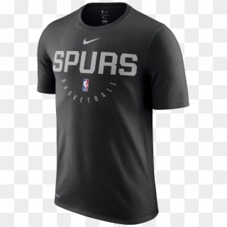 Nike Nba San Antonio Spurs Dry Tee - Timberwolves T Shirt, HD Png ...