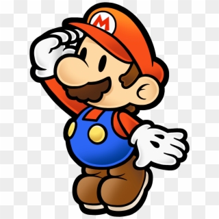 Super Paper Mario Mario, HD Png Download