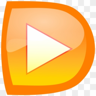 Player Play Png Images - Orange Play Button Png, Transparent Png