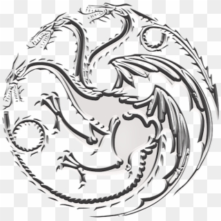 Dragon Symbol Game Of Thrones, HD Png Download